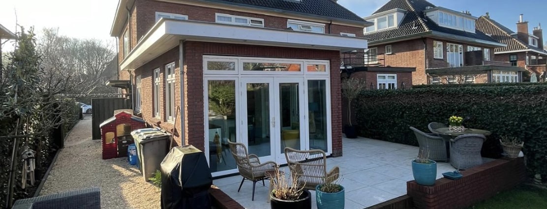 Spectaculaire luxe uitbouw in Wassenaar